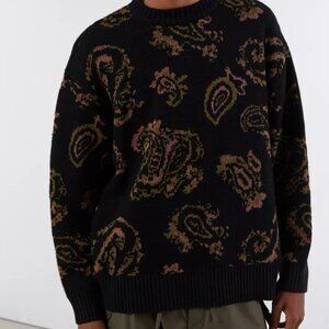 Urban Outfitters Paisley Pattern Sweater Medium Mens